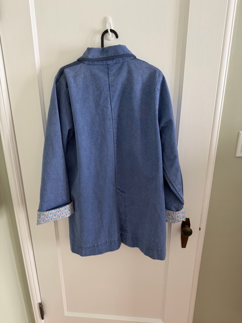 Block Shop Textiles Denim-Style Canyon Jacket with Patch Pockets - Picture 4 of 6